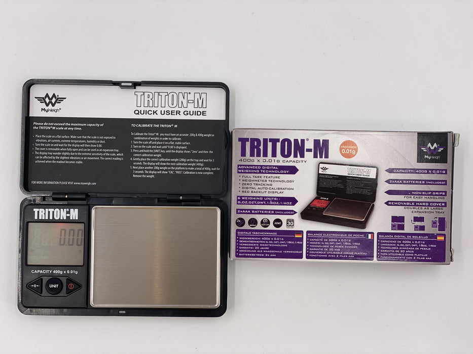 Triton-M 400g x .01g Digital Scale
