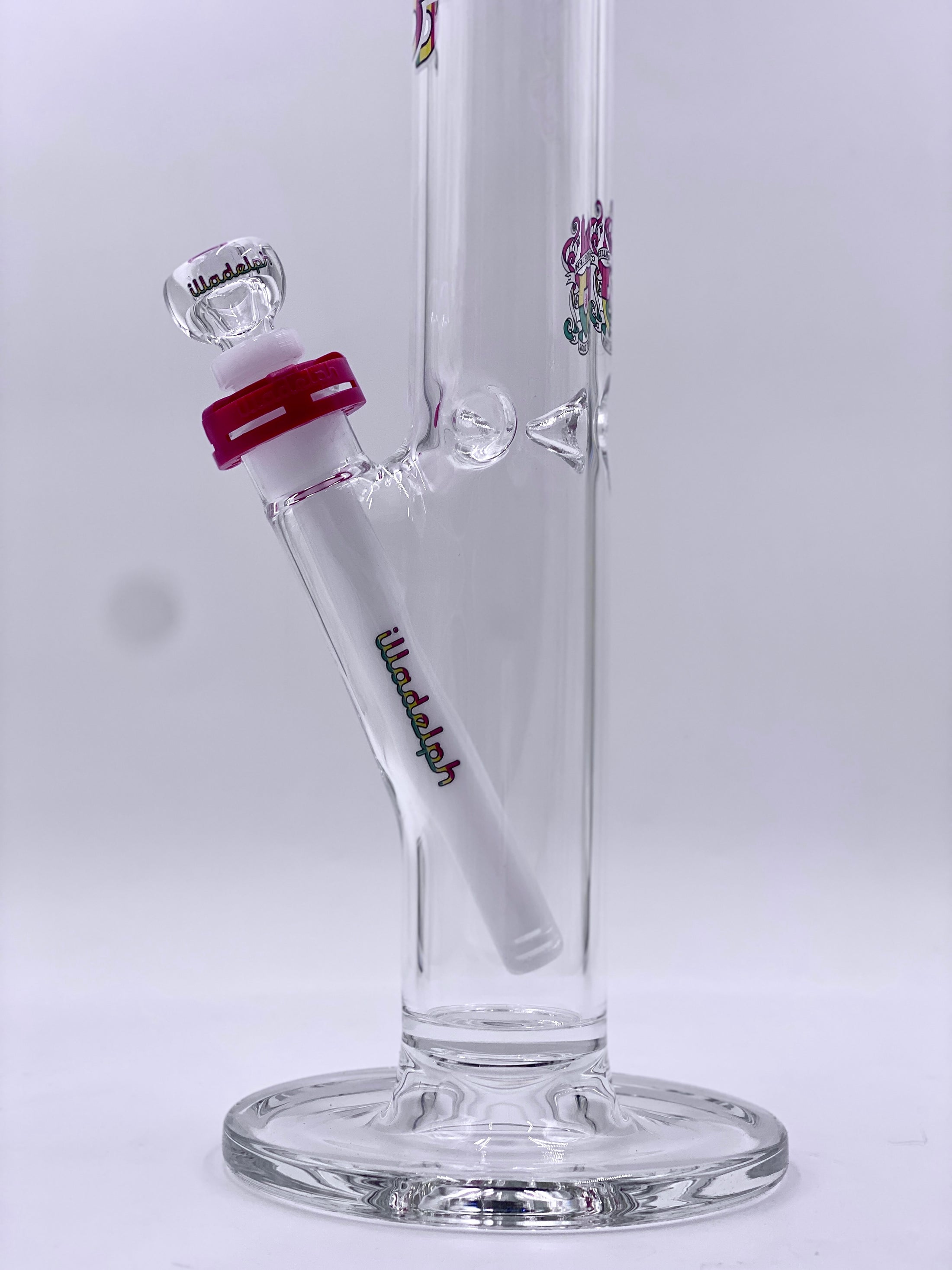 Illadelph - Medium Straight - Rasta Label / White Outline