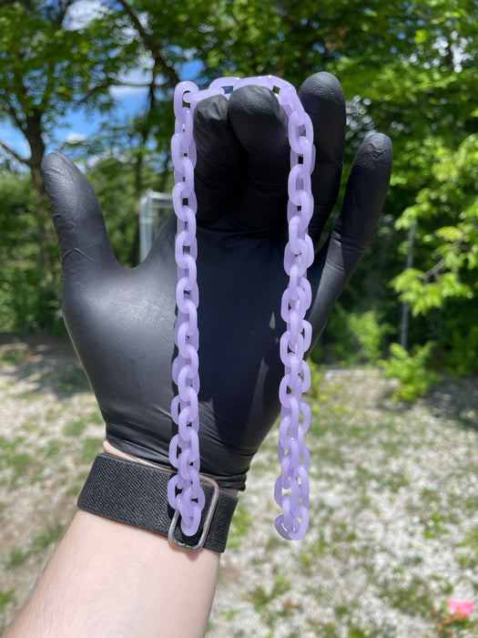 Rowdy Glass Chain Set - Purple