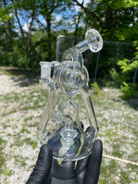 Rowdy Glass Yo-yo Recycler #1