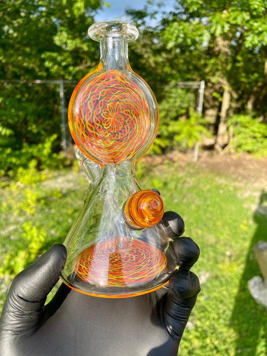 Modified Creations Glass - Honey Comb Disk Tube