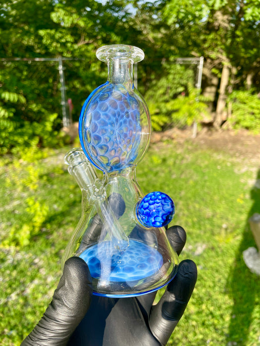 Modified Creations Glass - Honey Comb Disk Tube