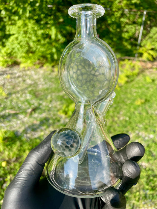 Modified Creations Glass - Honey Comb Disk Tube