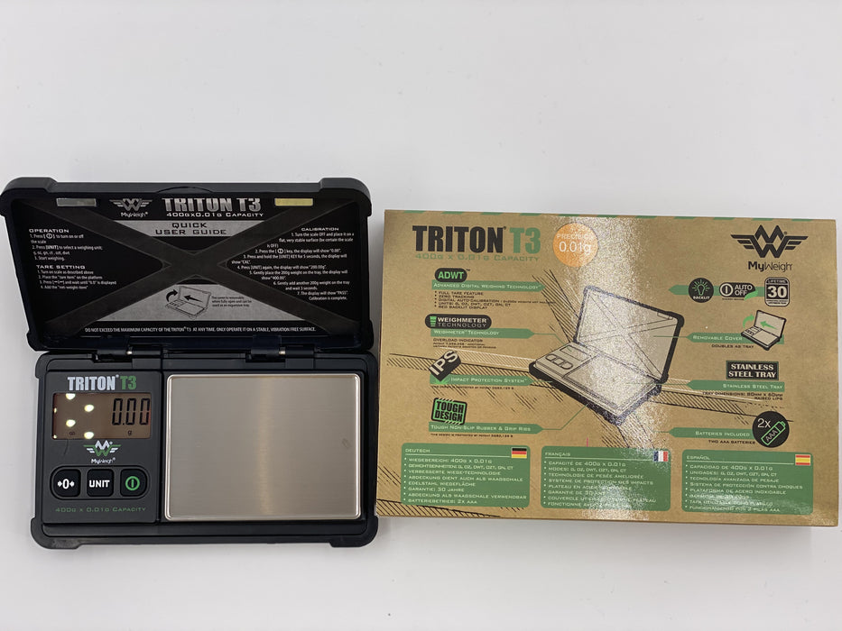 Triton T3 400 x .01g Digital Scale