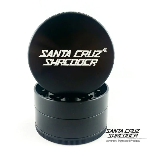 Black LG 4 Piece Santa Cruz Shredder Grinder