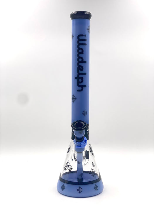Illadelph - Milky Scoped Beaker - Blue